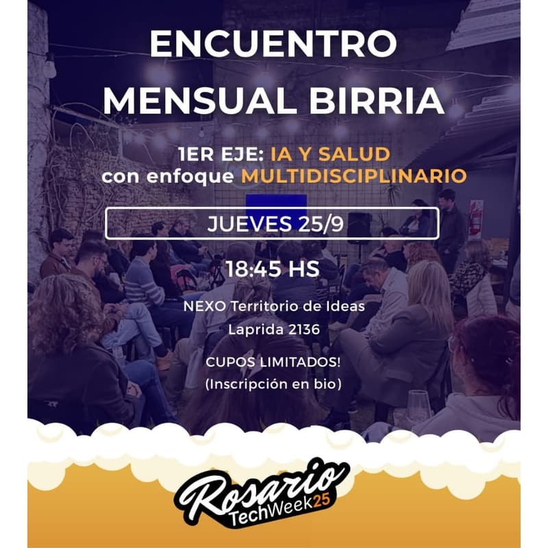 Cover Image for Encuentro BIRRIA (Birra + IA)