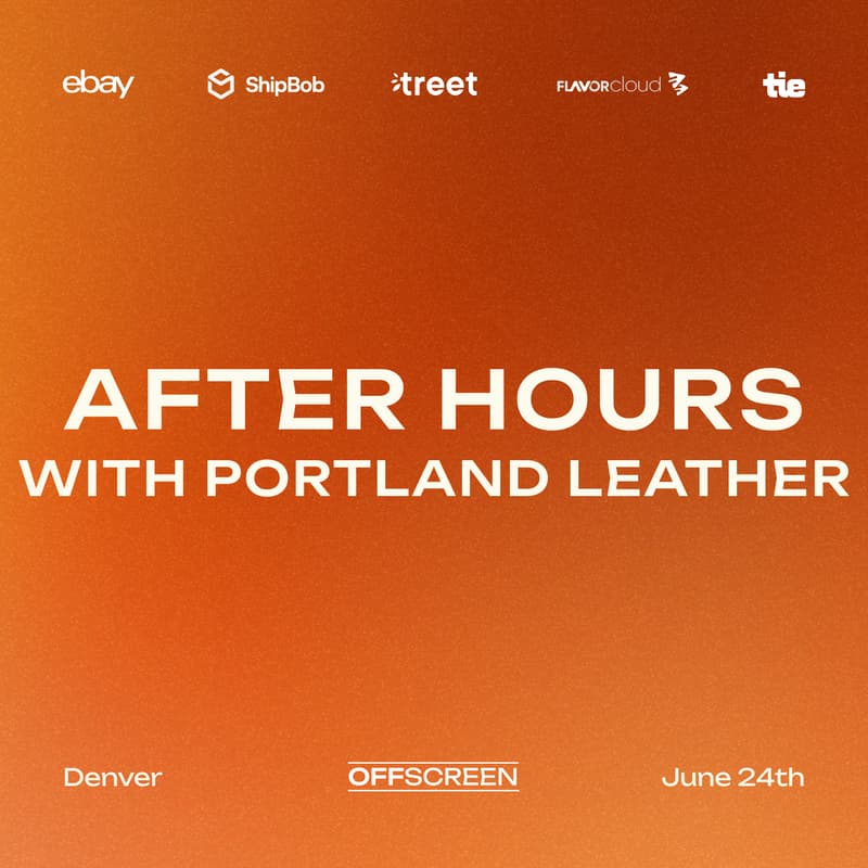 Cover Image for After Hours with Portland Leather Goods