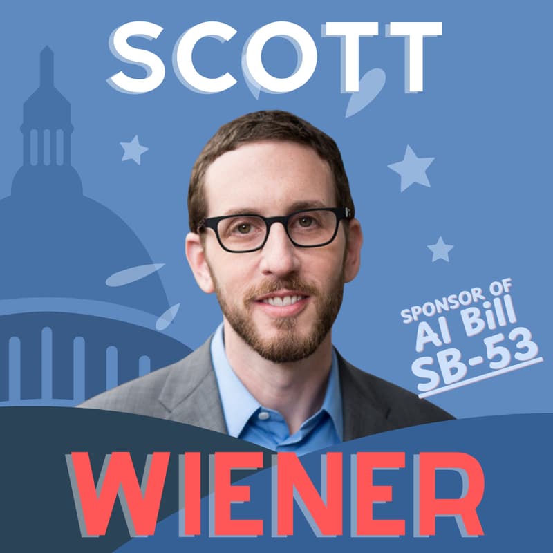 Cover Image for An Evening with Sen. Scott Wiener: Inside California's AI Policy Revolution
