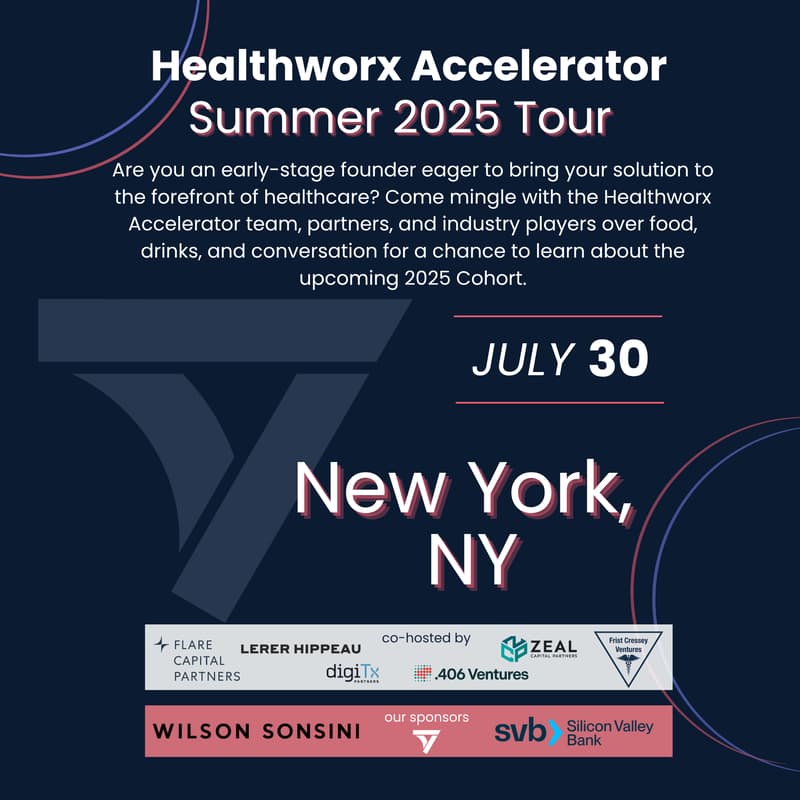 Cover Image for Healthworx Accelerator Summer Tour: NYC