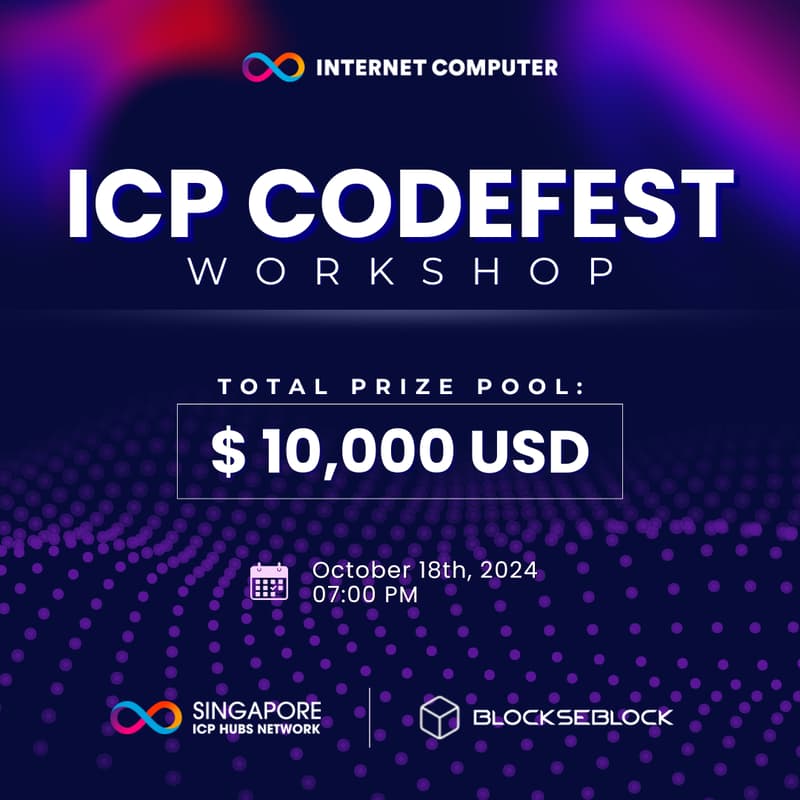 Cover Image for ICP Codefest Workshop
