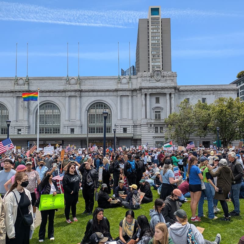 Cover Image for Signature Gathering at No Kings in San Francisco