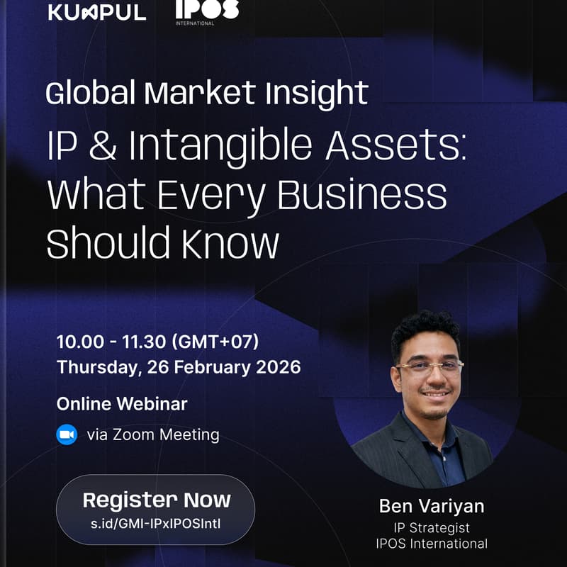Cover Image for Global Market Insight Webinar "IP & Intangible Assets: What Every Business Should Know"