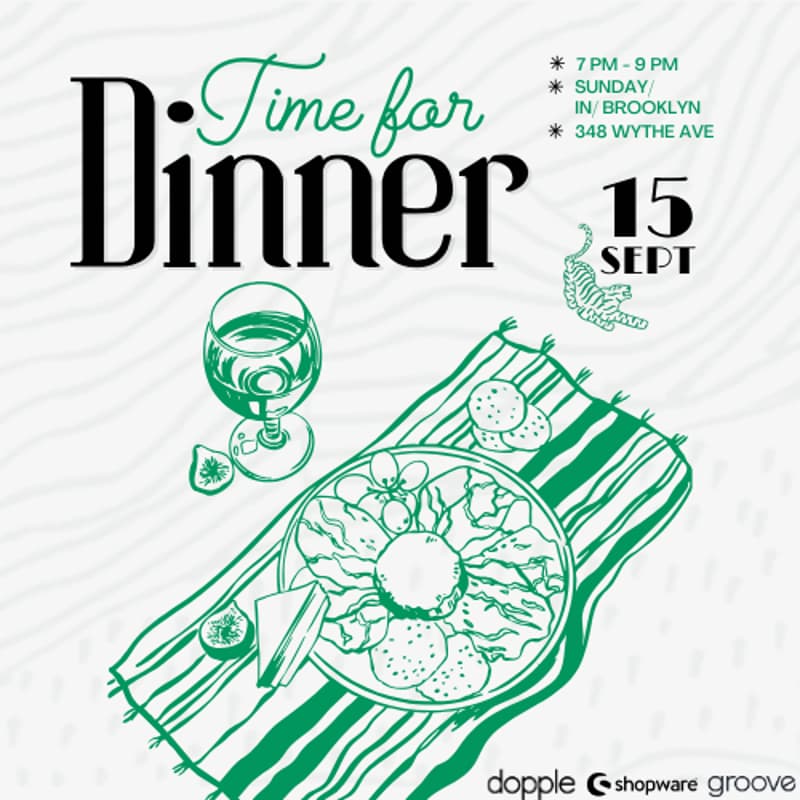 Cover Image for Pre Shoptoberfest brand dinner in Brooklyn