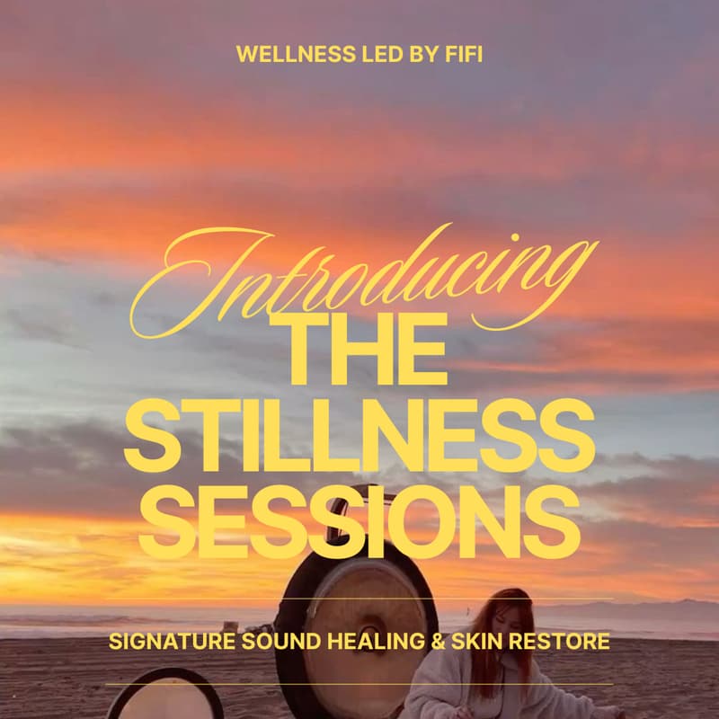 Cover Image for The Stillness Sessions: Sound Healing And Skin Restore