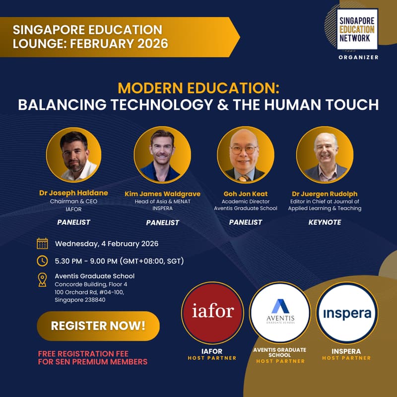 Cover Image for Singapore Education Lounge: February 2026
