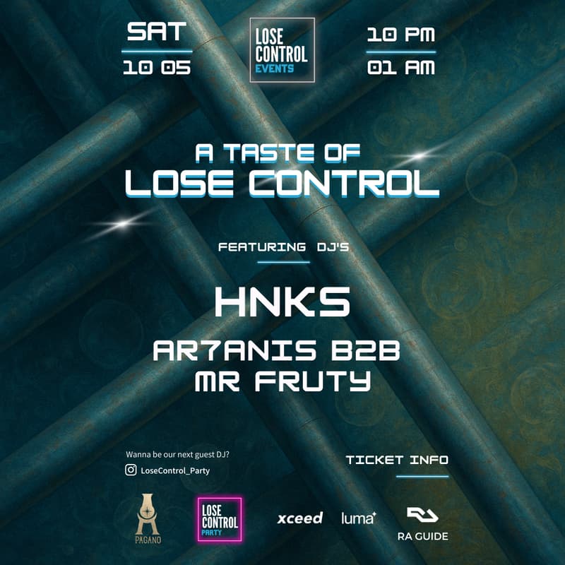 Cover Image for A taste of Lose Control Party