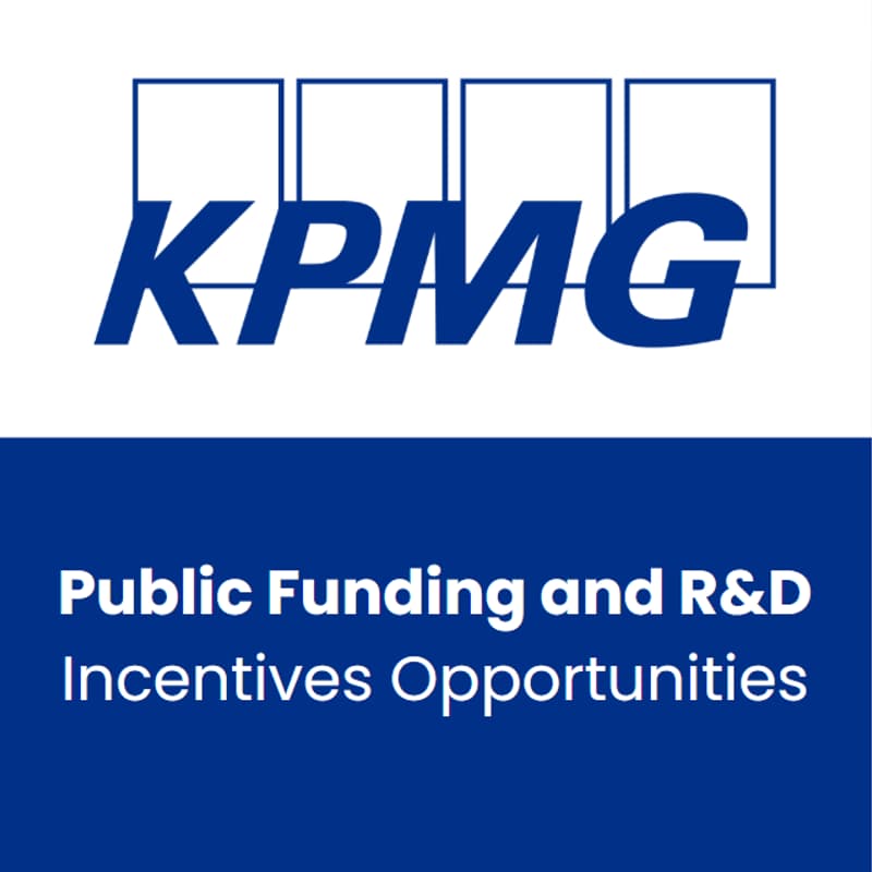 Cover Image for Public Funding and R&D Incentives Opportunities - private session with KPMG