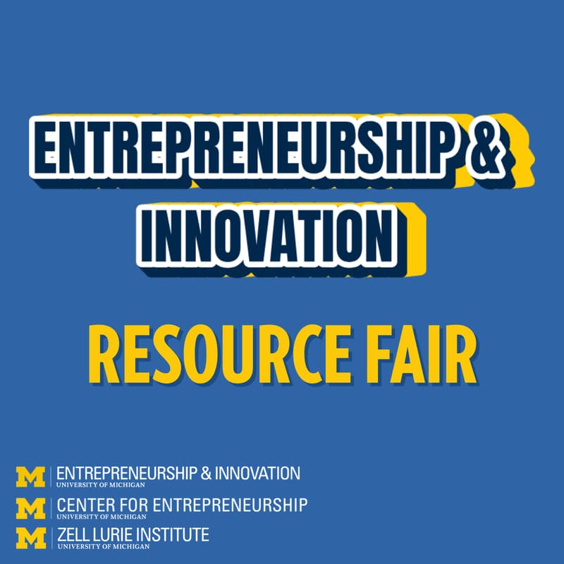 Cover Image for Resource Fair: Entrepreneurship & Innovation