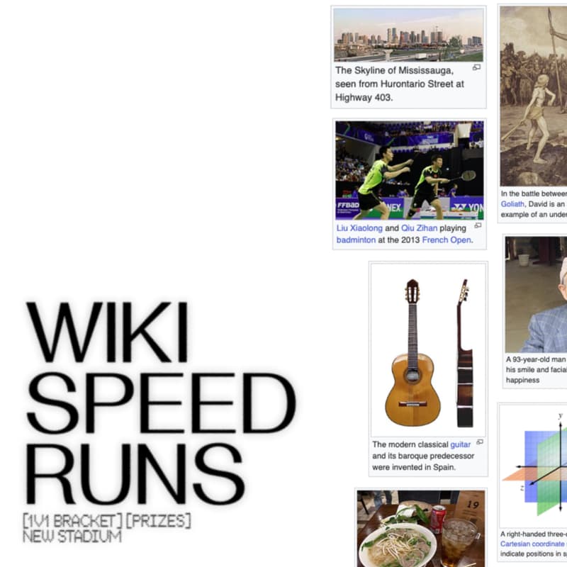 Cover Image for Wiki Speed Run Tournament