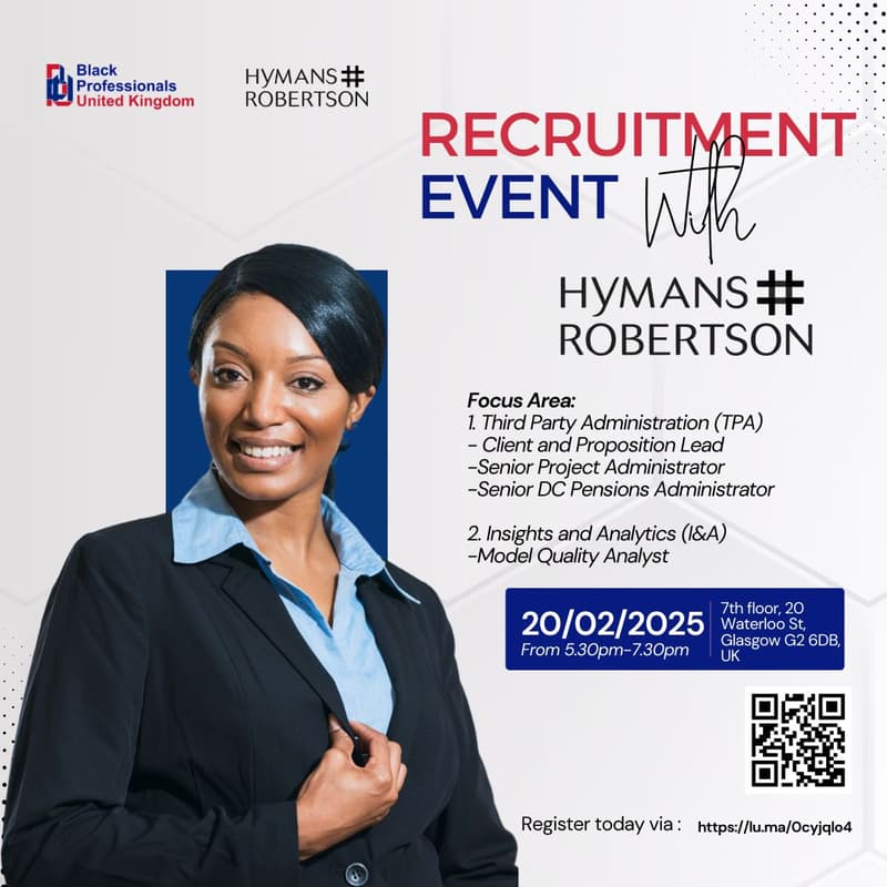Cover Image for Recruitment Event with Hymans Robertson