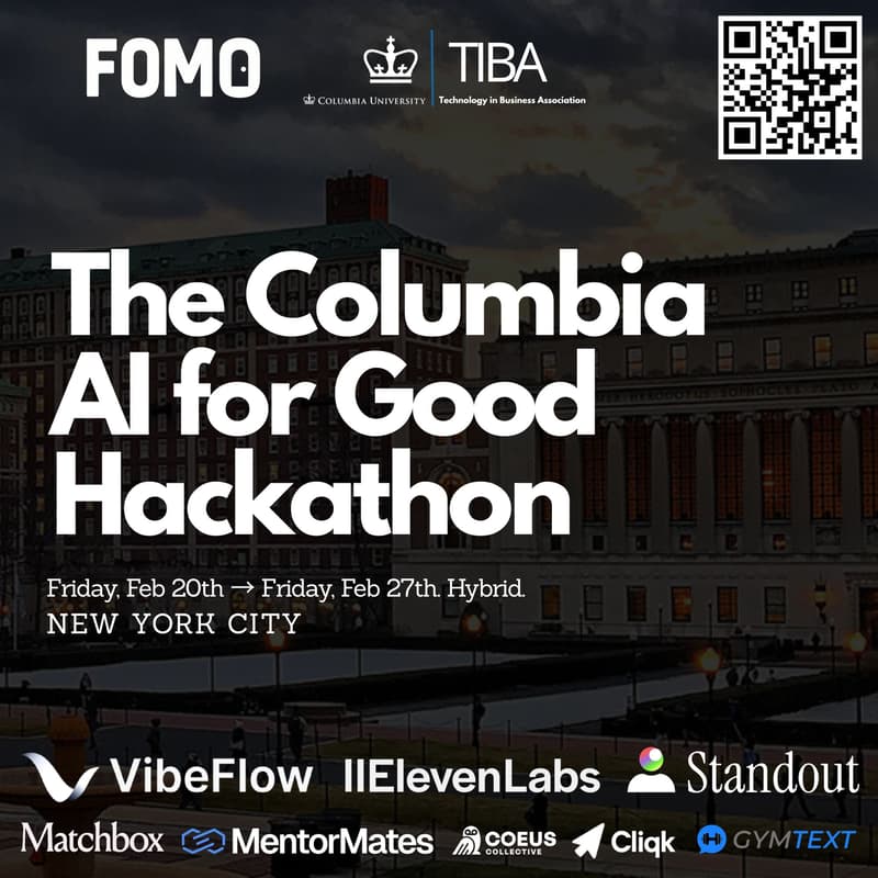 Cover Image for The Columbia AI for Good Hackathon