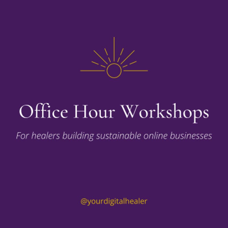 Cover Image for Office Hour Workshops