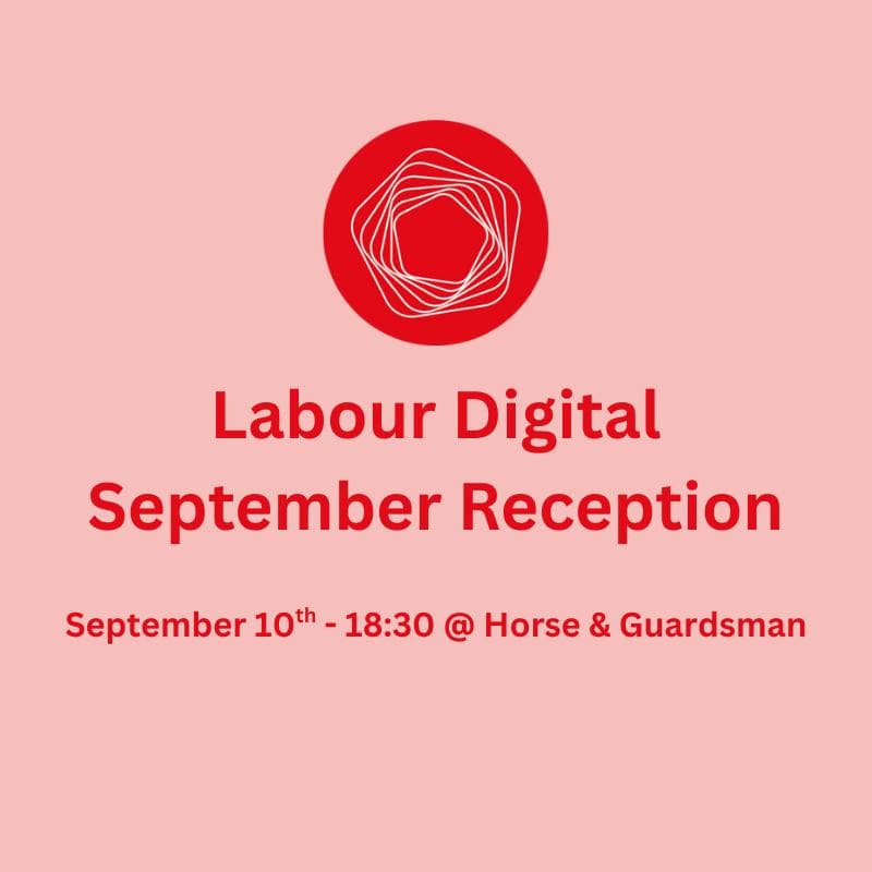 Cover Image for Labour Digital's Back to School Reception