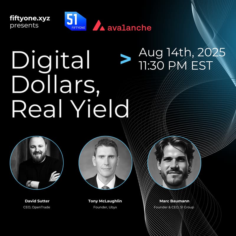 Cover Image for Digital Dollars, Real Yield