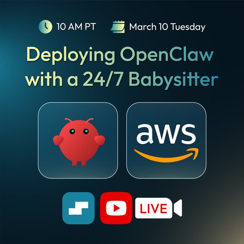 Cover Image for Deploying OpenClaw with a 24/7 Babysitter