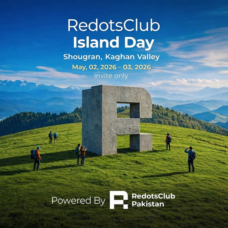 Cover Image for RedotsClub Pakistan: Island Day