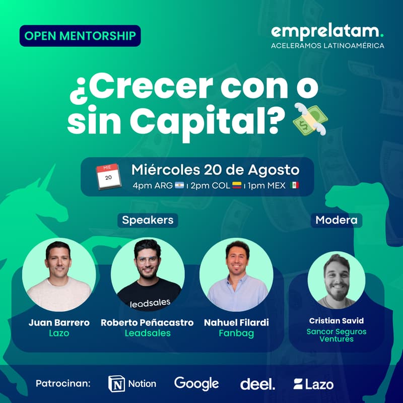 Cover Image for ¿Crecer con o sin Capital?