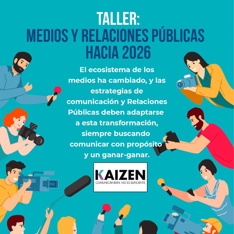 Cover Image for Taller: Medios y relaciones públicas hacia 2026
