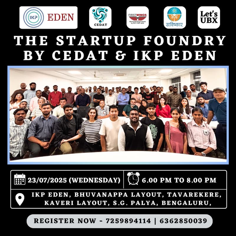Cover Image for THE STARTUP FOUNDRY BY CEDAT & IKP EDEN