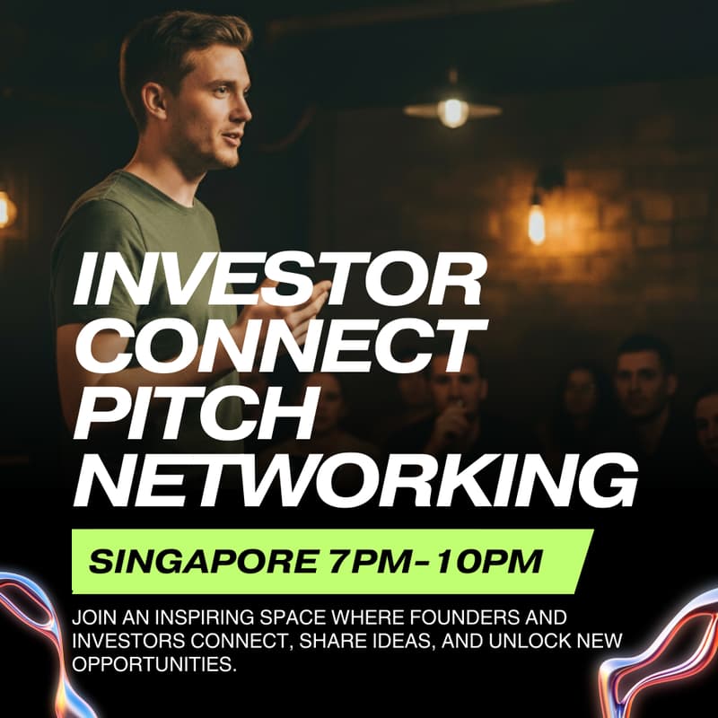 Cover Image for Startup Pitch & Investor Connect — Singapore