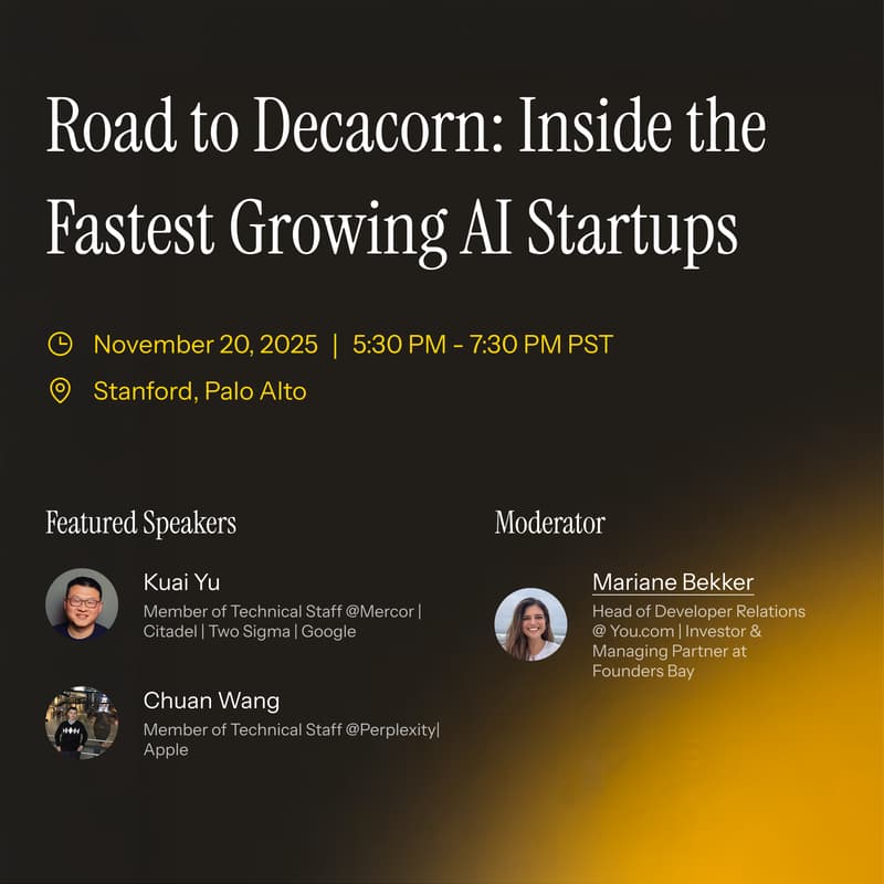 Cover Image for Road to $10B+ Decacorn: Inside the Fastest Growing AI Startups