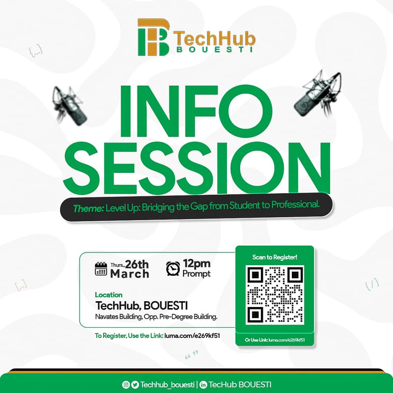 Cover Image for Info Session