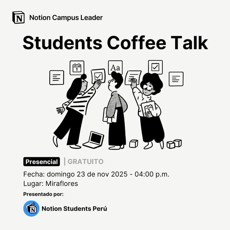 Cover Image for Students Coffee Talk