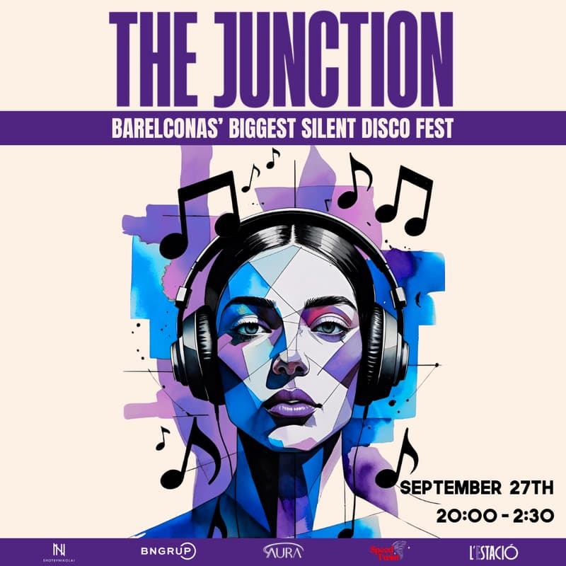 Cover Image for THE JUNCTION : A Silent Disco Fest