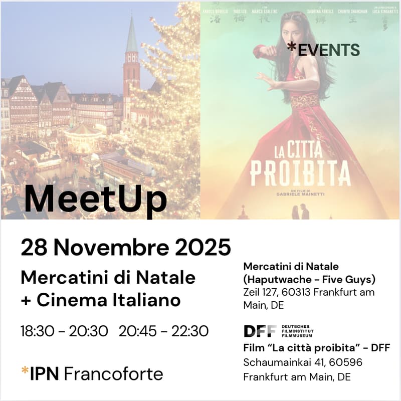 Cover Image for IPN MeetUp - Francoforte