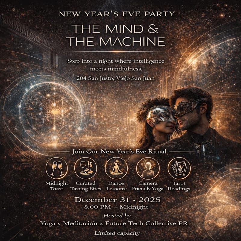 Cover Image for NEW YEAR'S EVE PARTY: The Mind & The Machine
