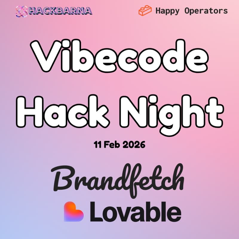 Cover Image for Vibecode Hack Night with Brandfetch and Lovable