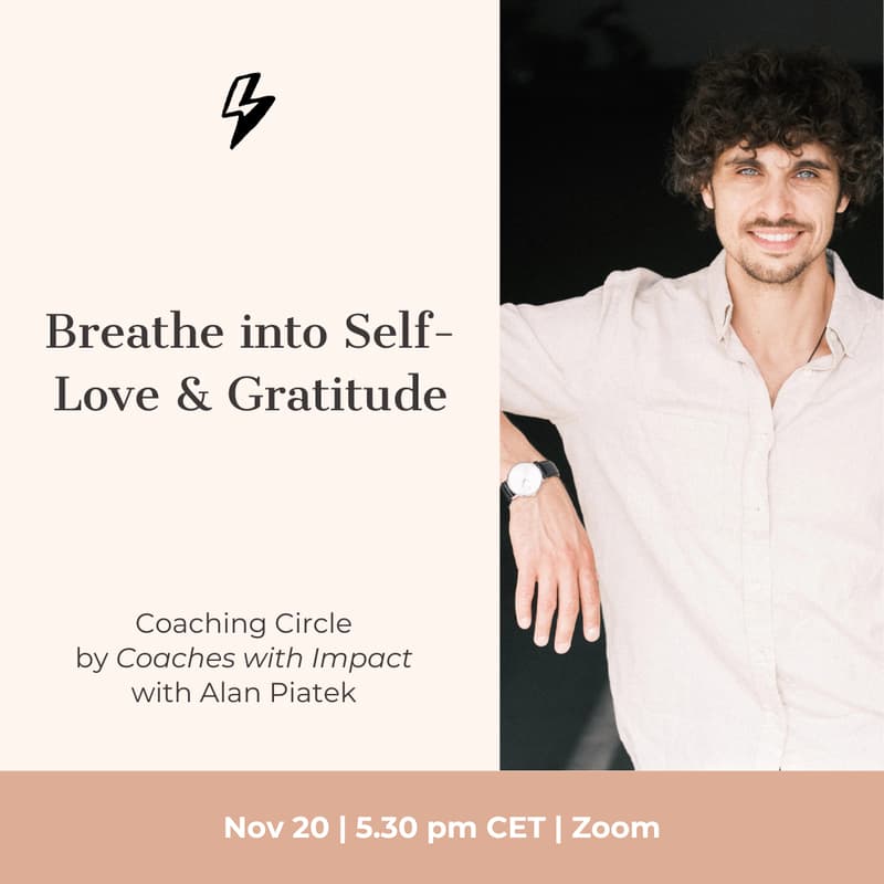 Cover Image for Breathe into Self-Love & Gratitude with Alan Piatek