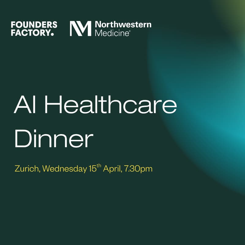 Cover Image for AI Healthcare Dinner