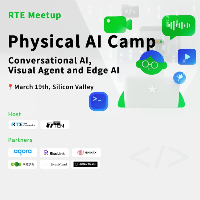 Cover Image for Physical AI Meetup: Conversational AI, Visual Agent and Edge AI