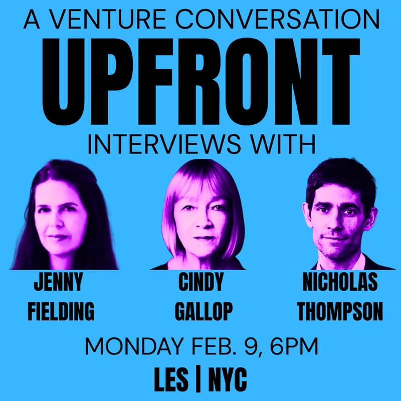 Cover Image for Upfront @ P&T Knitwear - Taping 3 Live Shows