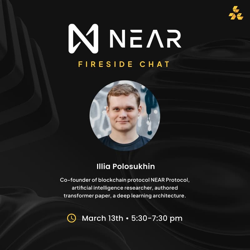 Cover Image for Fireside Chat with Illia Polosukhin