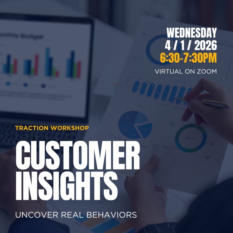 Cover Image for CCEI Traction Workshop: Customer Insights
