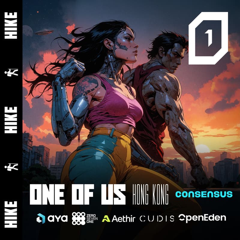 Cover Image for ONE OF US Hike & Coffee // Aya, 071Labs, Cudis, OpenEden & Aethir