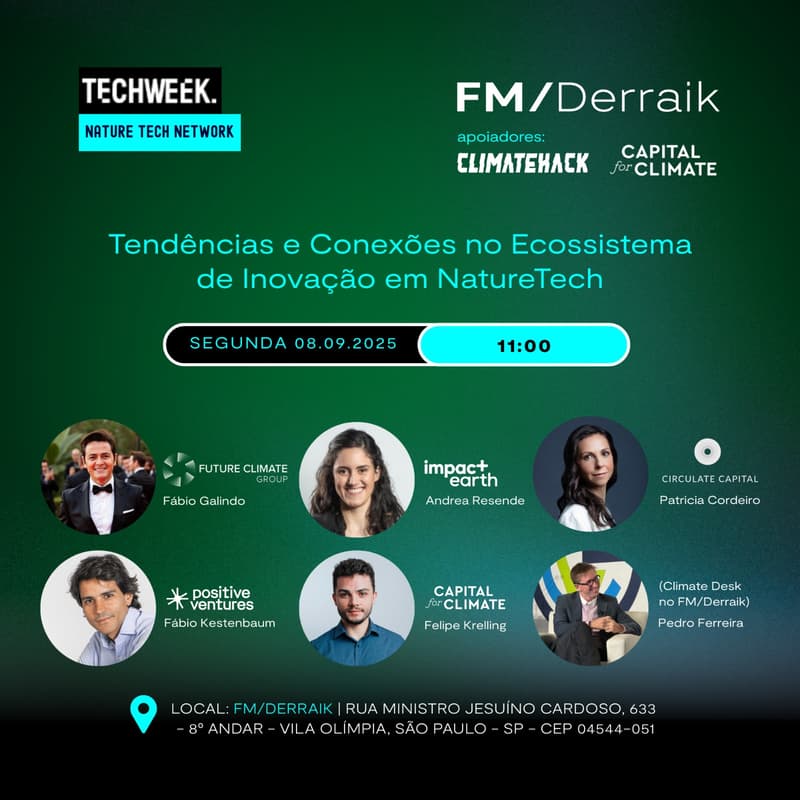 Cover Image for Tendências e Conexões no Ecossistema de Inovação em NatureTech