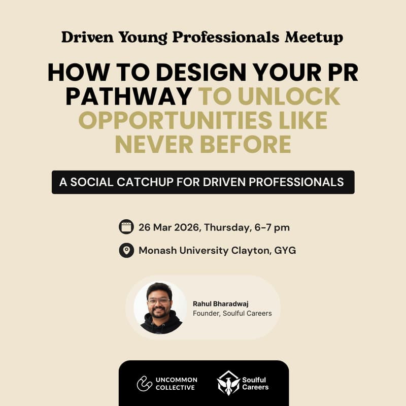 Cover Image for Design your PR Pathway to Unlock Opportunities Like Never Before (No Matter Where You Are in Your Journey)