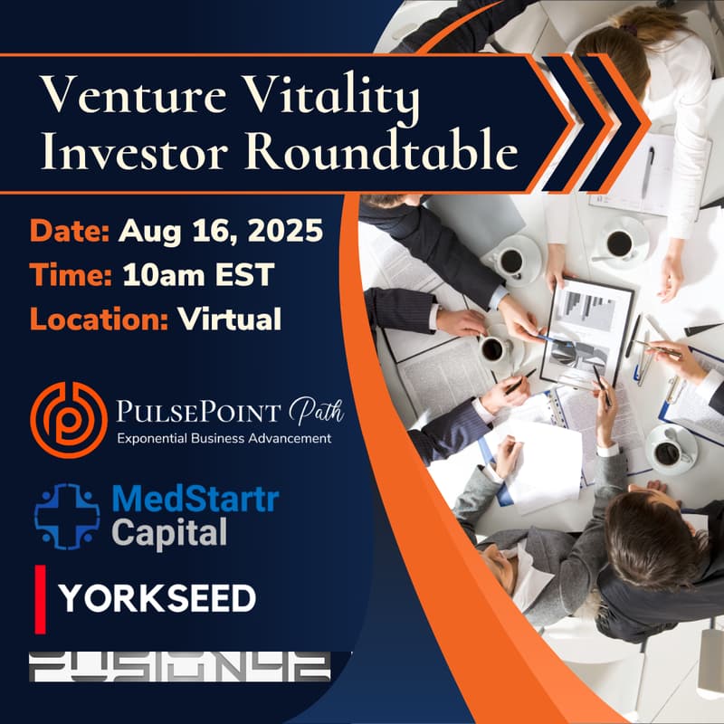 Cover Image for Venture Vitality Health Tech Investor Virtual Roundtable - August 2025