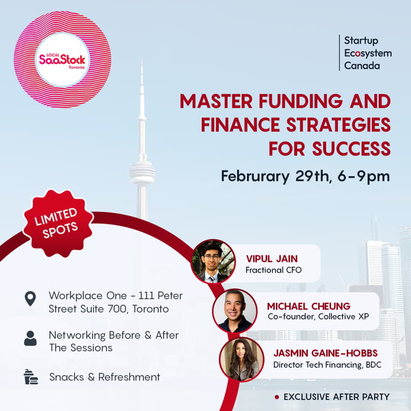 Cover Image for SaaStock Local Toronto: B2B SaaS Founder Networking Night!