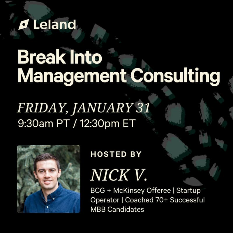 Cover Image for Break Into Management Consulting