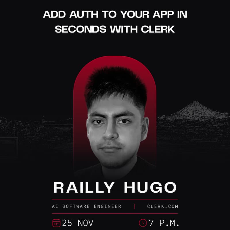 Cover Image for Añade autenticación a tu aplicación en segundos con Clerk