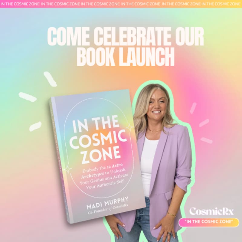 Cover Image for ๐ Book Launch Party: In The Cosmic Zone