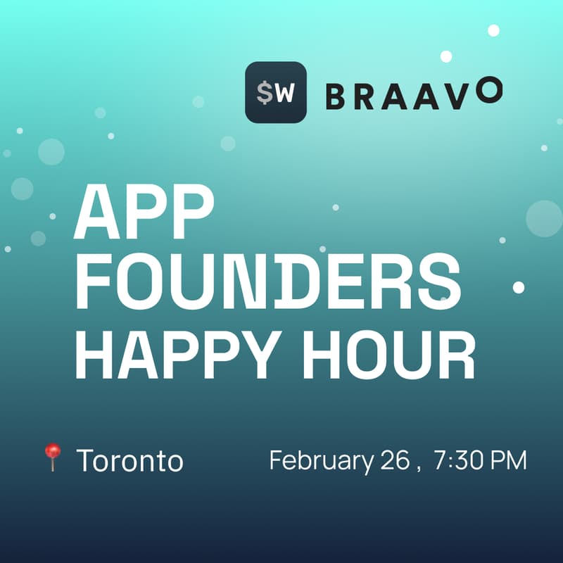 Cover Image for App Founders Happy Hour – Toronto