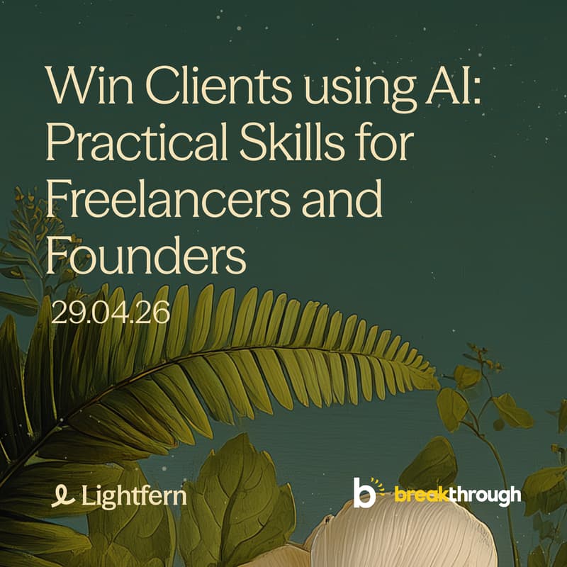 Cover Image for Win Clients Using AI: Practical Skills for Freelancers and Founders
