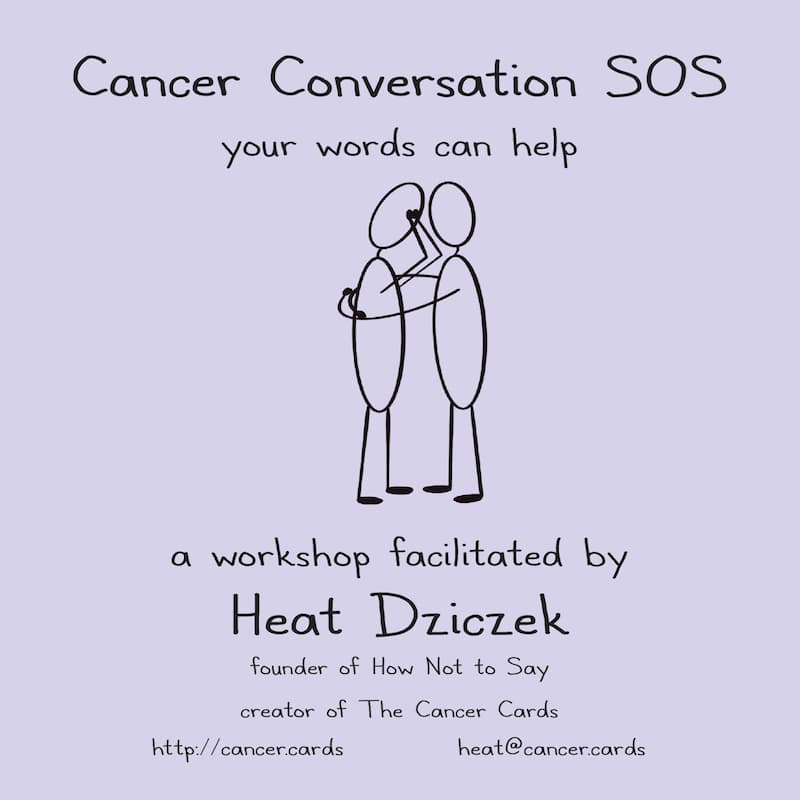 Cover Image for Cancer Conversation SOS 9/27
