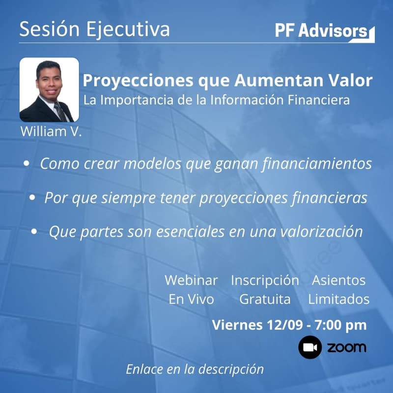 Cover Image for Proyecciones que aumentan valor: La importancia de la información financiera